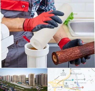 تعویض فیلتر تصفیه آب در المپیک 