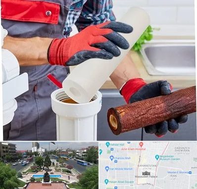 تعویض فیلتر تصفیه آب در بهارستان 