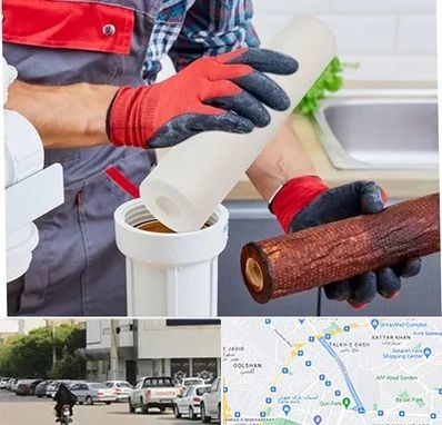 تعویض فیلتر تصفیه آب در قدوسی شرقی شیراز 