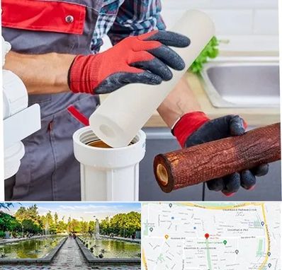 تعویض فیلتر تصفیه آب در سرسبز 