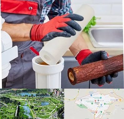 تعویض فیلتر تصفیه آب در بجنورد