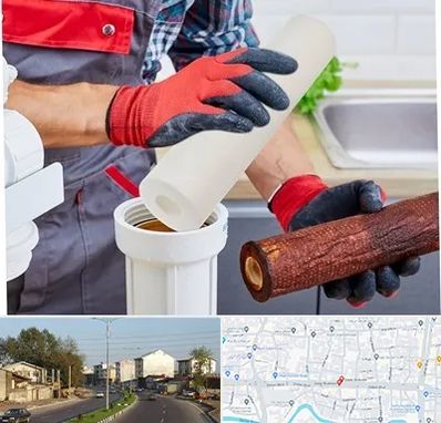 تعویض فیلتر تصفیه آب در ضیابری رشت 
