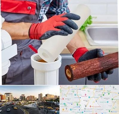 تعویض فیلتر تصفیه آب در منطقه 7 تهران 