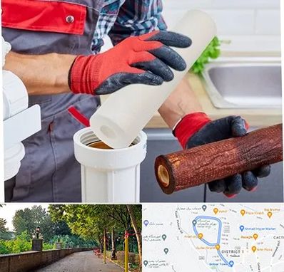 تعویض فیلتر تصفیه آب در فلکه گاز رشت 