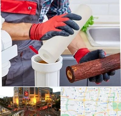 تعویض فیلتر تصفیه آب در جنت آباد تهران 