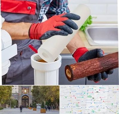 تعویض فیلتر تصفیه آب در منطقه 12 تهران 