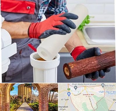 تعویض فیلتر تصفیه آب در شهر ری