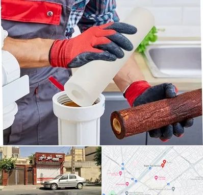 تعویض فیلتر تصفیه آب در باجک قم