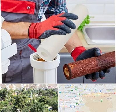 تعویض فیلتر تصفیه آب در منطقه 13 تهران 