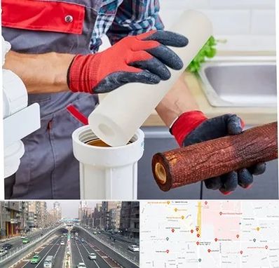 تعویض فیلتر تصفیه آب در توحید 