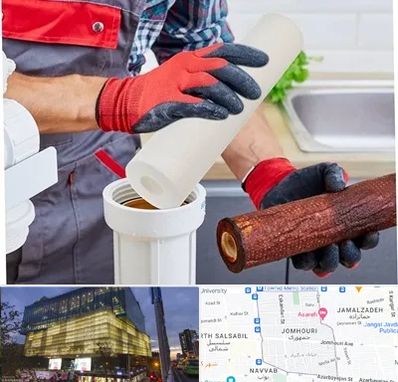 تعویض فیلتر تصفیه آب در جمهوری 