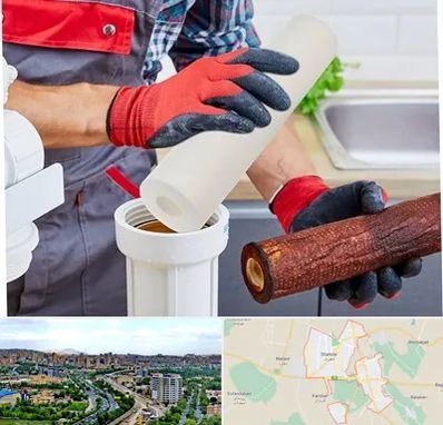 تعویض فیلتر تصفیه آب در شهریار