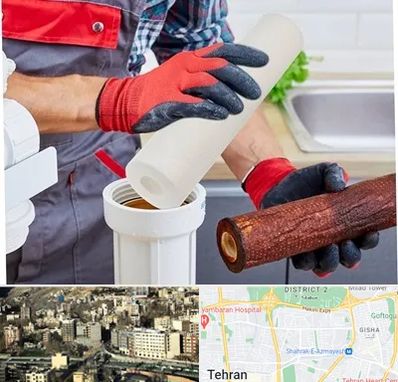 تعویض فیلتر تصفیه آب در مرزداران 