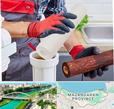تعویض فیلتر تصفیه آب در مازندران