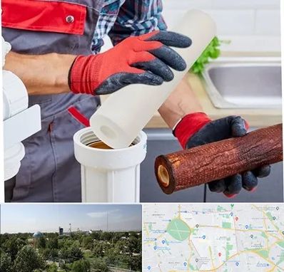 تعویض فیلتر تصفیه آب در منطقه 16 تهران 