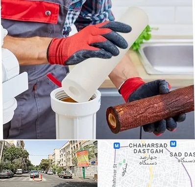 تعویض فیلتر تصفیه آب در چهارصد دستگاه 