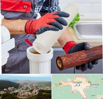 تعویض فیلتر تصفیه آب در گرگان