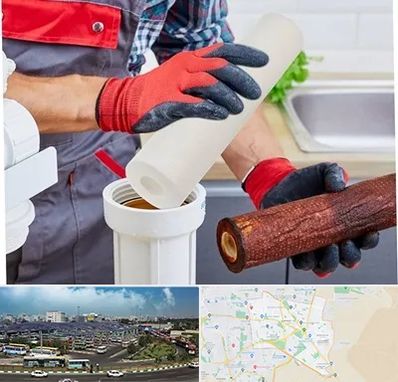 تعویض فیلتر تصفیه آب در منطقه 15 تهران 