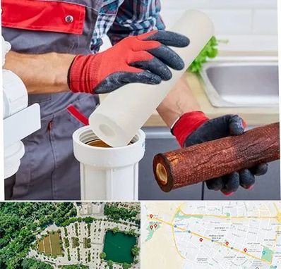 تعویض فیلتر تصفیه آب در وکیل آباد مشهد 