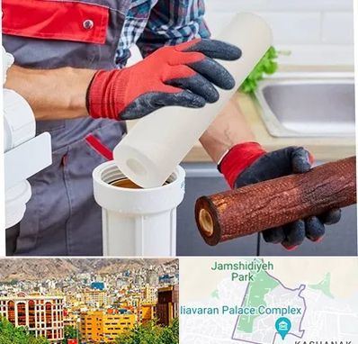 تعویض فیلتر تصفیه آب در نیاوران 