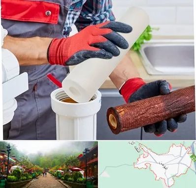 تعویض فیلتر تصفیه آب در فومن