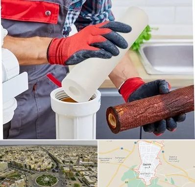 تعویض فیلتر تصفیه آب در قزوین