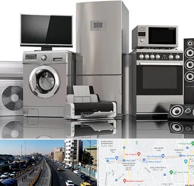 تعمیرات لوازم خانگی در پیروزی