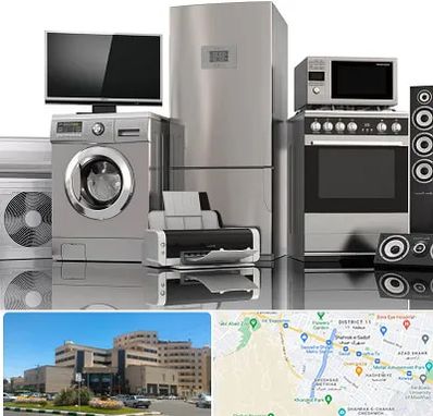 تعمیرات لوازم خانگی در صیاد شیرازی مشهد