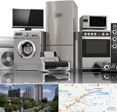 تعمیرات لوازم خانگی در اندرزگو