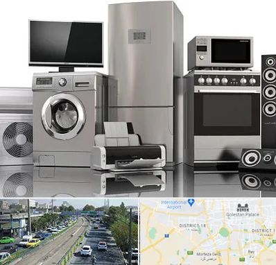 تعمیرات لوازم خانگی در جنوب تهران