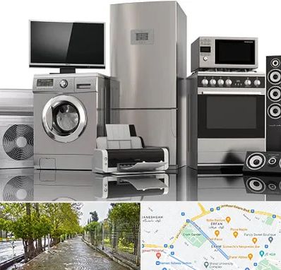 تعمیرات لوازم خانگی در خیابان ارم شیراز