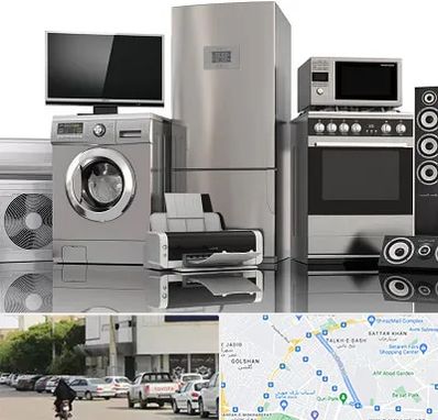 تعمیرات لوازم خانگی در قدوسی شرقی شیراز