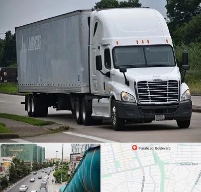 اتوبار در بلوار فرحزادی