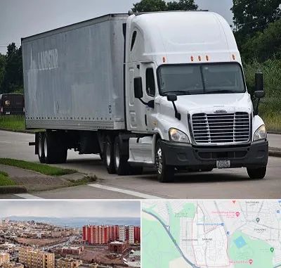 اتوبار در سهند تبریز