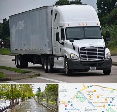 اتوبار در خیابان ارم شیراز