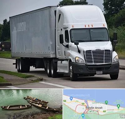 اتوبار در بندر انزلی