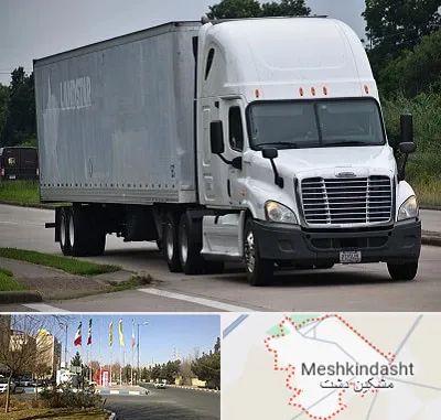 اتوبار در مشکین دشت