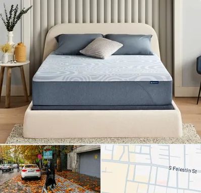 تولیدی تشک در خیابان فلسطین