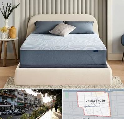 تولیدی تشک در خیابان جمالزاده