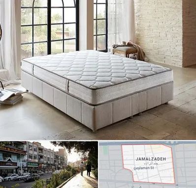 عمده فروشی تشک در خیابان جمالزاده