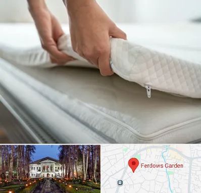 تعمیر تشک در باغ فردوس