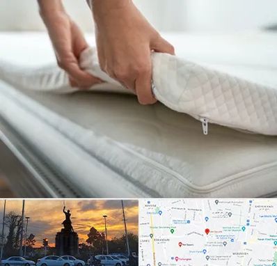 تعمیر تشک در میدان حر 