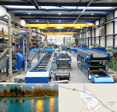 تولید کننده ماشین آلات صنعتی در قروه