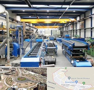 تولید کننده ماشین آلات صنعتی در پرند