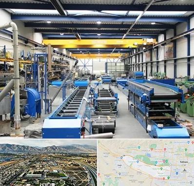 تولید کننده ماشین آلات صنعتی در منطقه 21 تهران 