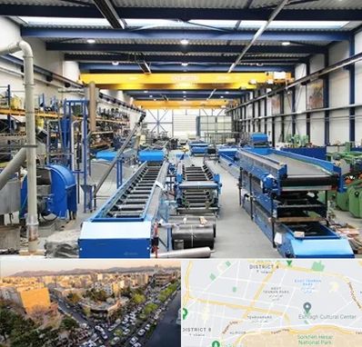 تولید کننده ماشین آلات صنعتی در تهرانپارس 