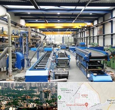 تولید کننده ماشین آلات صنعتی در عظیمیه کرج 