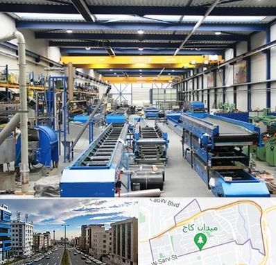 تولید کننده ماشین آلات صنعتی در سعادت آباد 