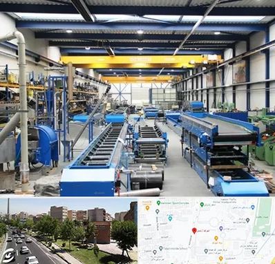 تولید کننده ماشین آلات صنعتی در شهرک آزمایش 