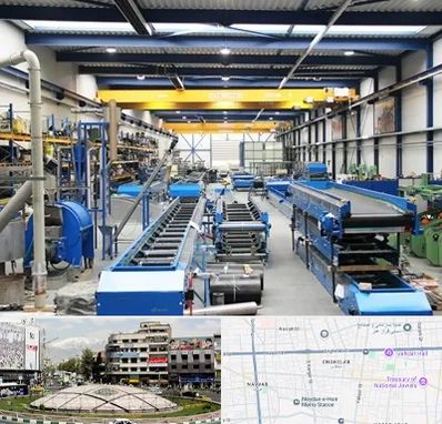 تولید کننده ماشین آلات صنعتی در مرکز تهران